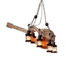 Lowenera Wood Pendant Light-Moonnatur