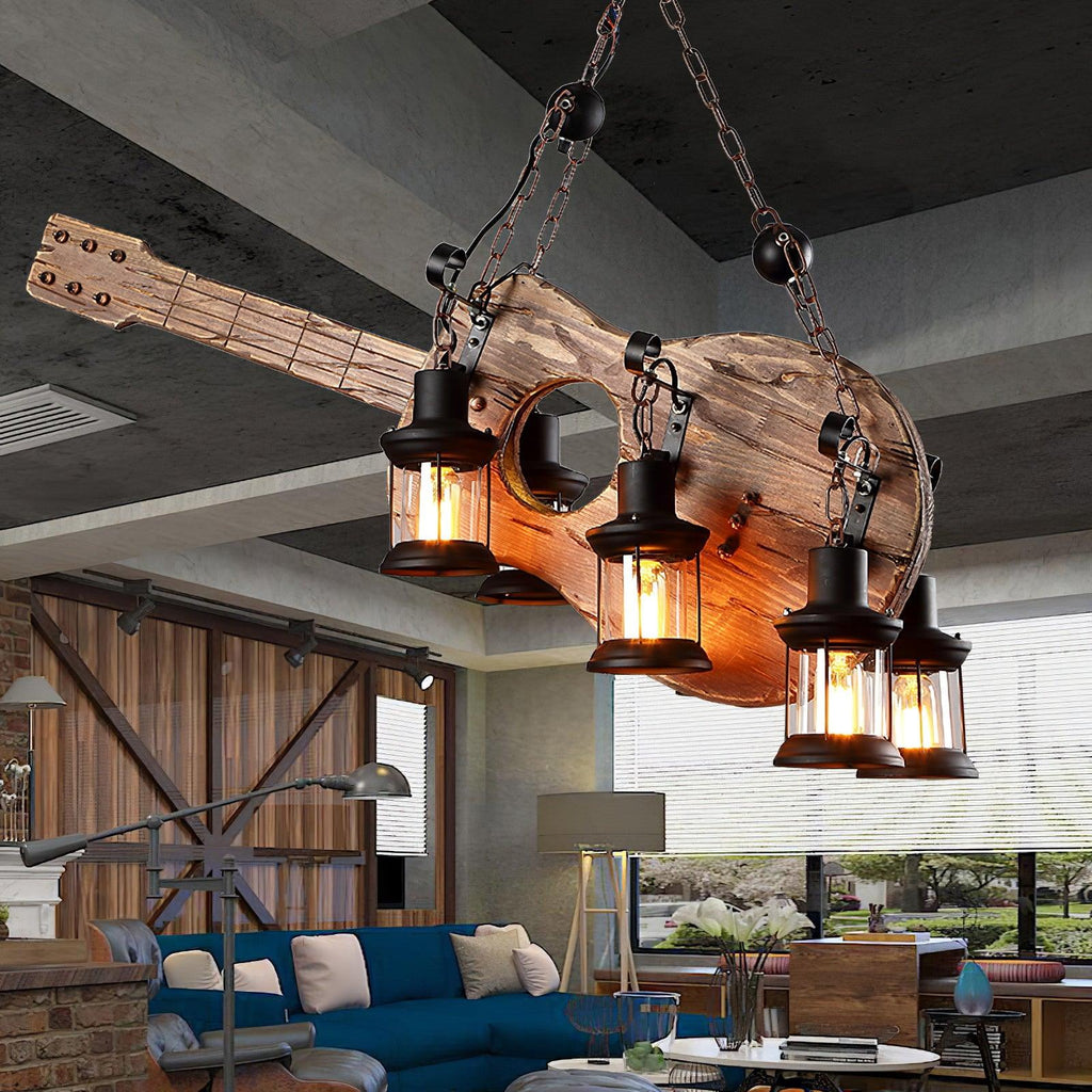 Lowenera Wood Pendant Light-Moonnatur