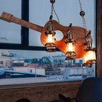 Lowenera Wood Pendant Light-Moonnatur