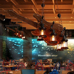 Lowenera Wood Pendant Light-Moonnatur