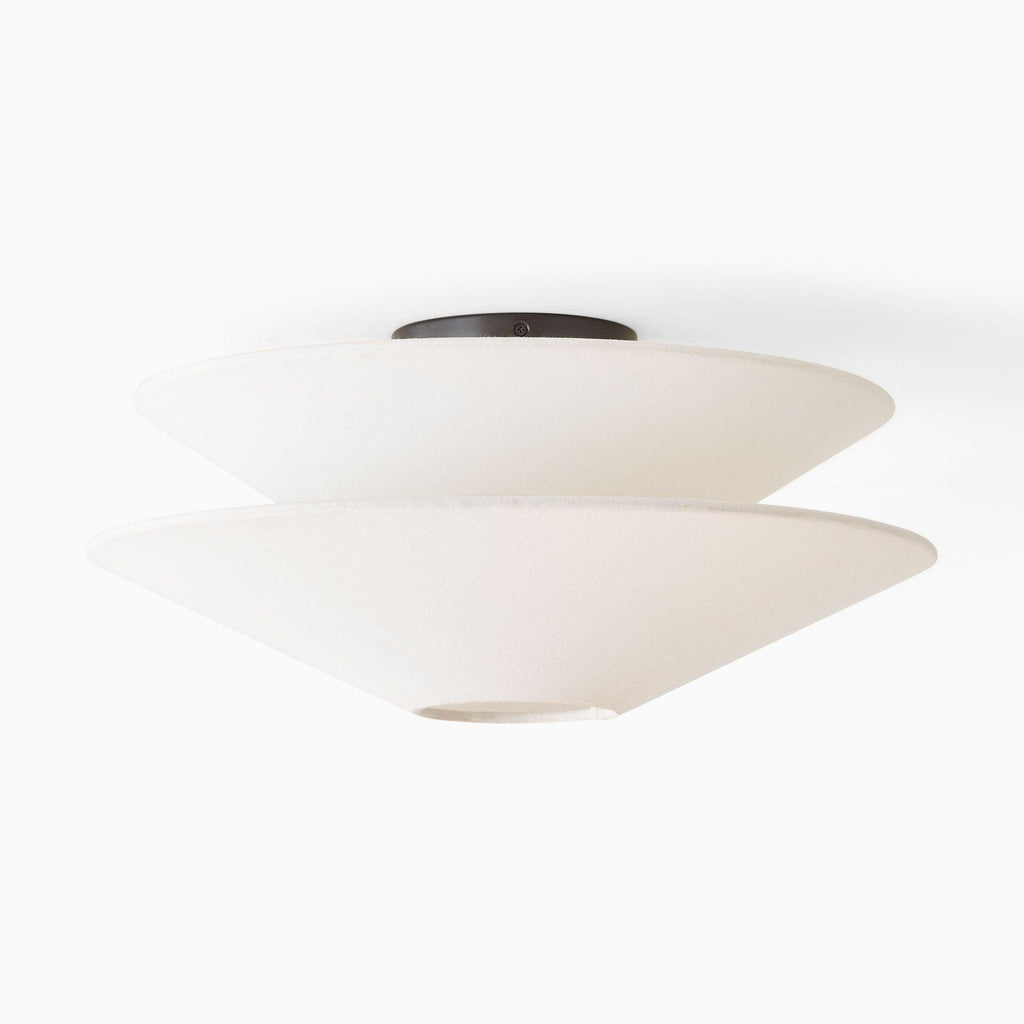 Qorielle Fabric Ceiling Light-Moonnatur