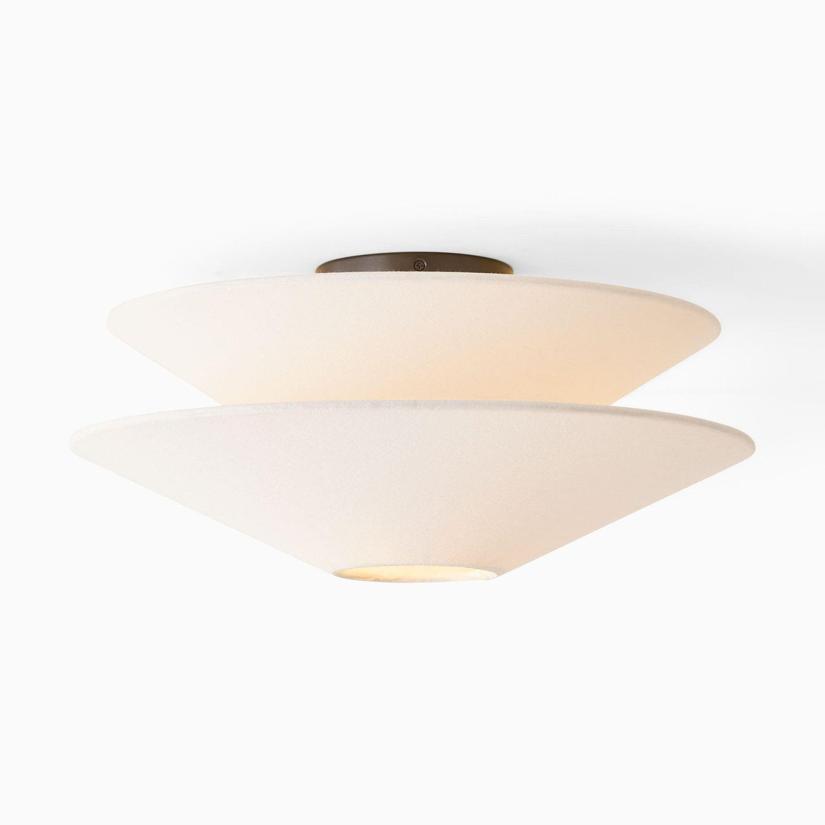 Qorielle Fabric Ceiling Light-Moonnatur