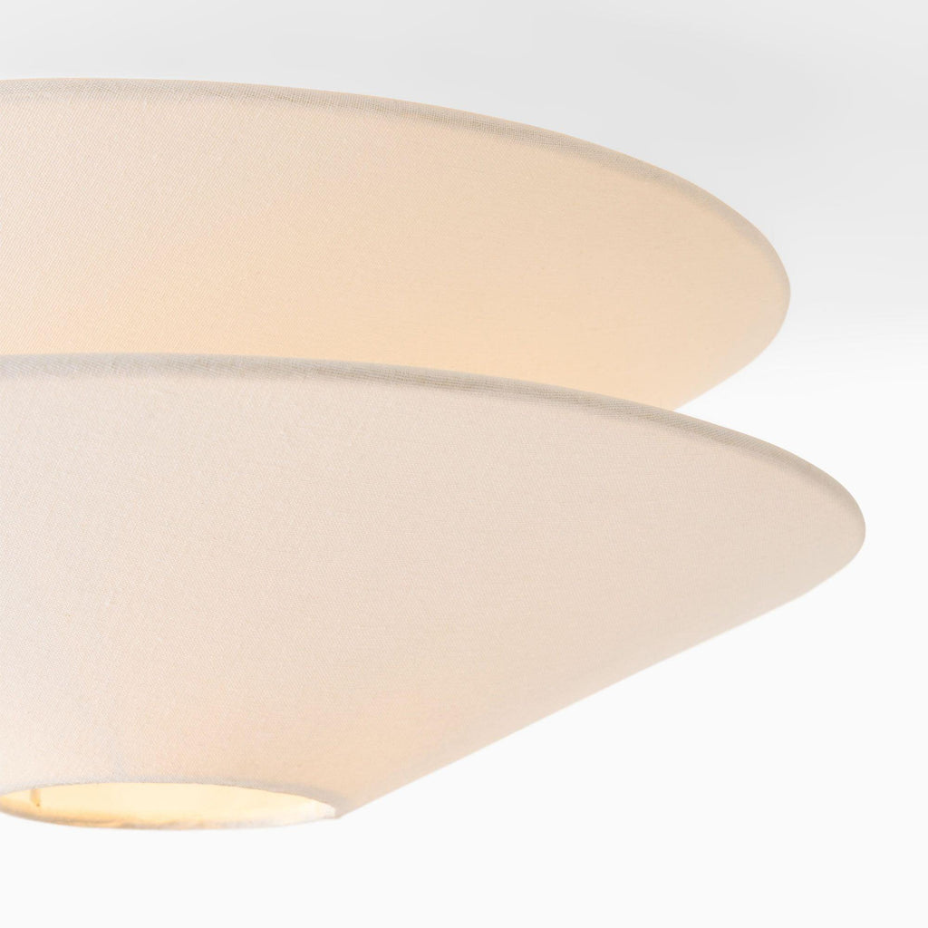 Qorielle Fabric Ceiling Light-Moonnatur