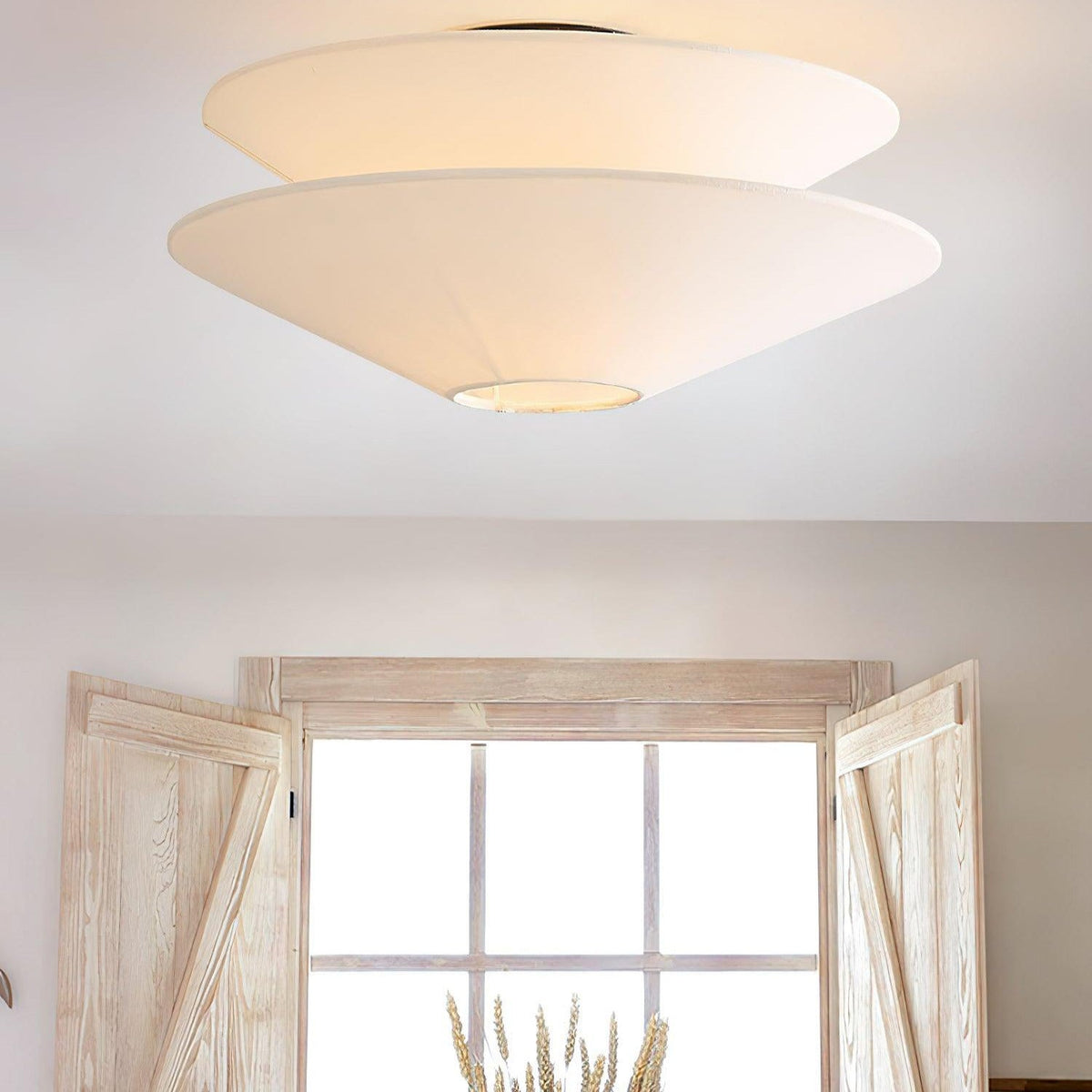 Darnelford Fabric Ceiling Light-Moonnatur
