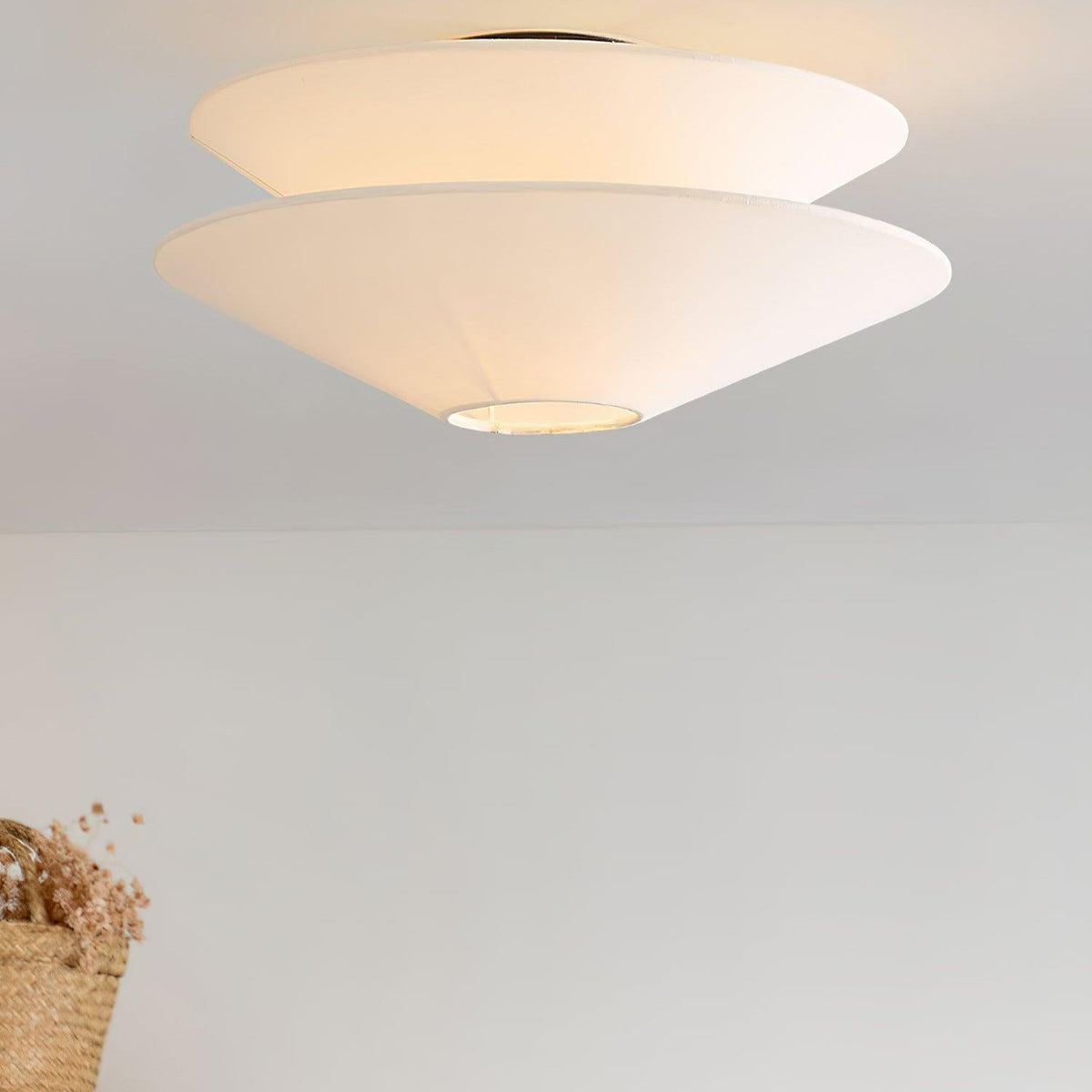 Darnelford Fabric Ceiling Light-Moonnatur