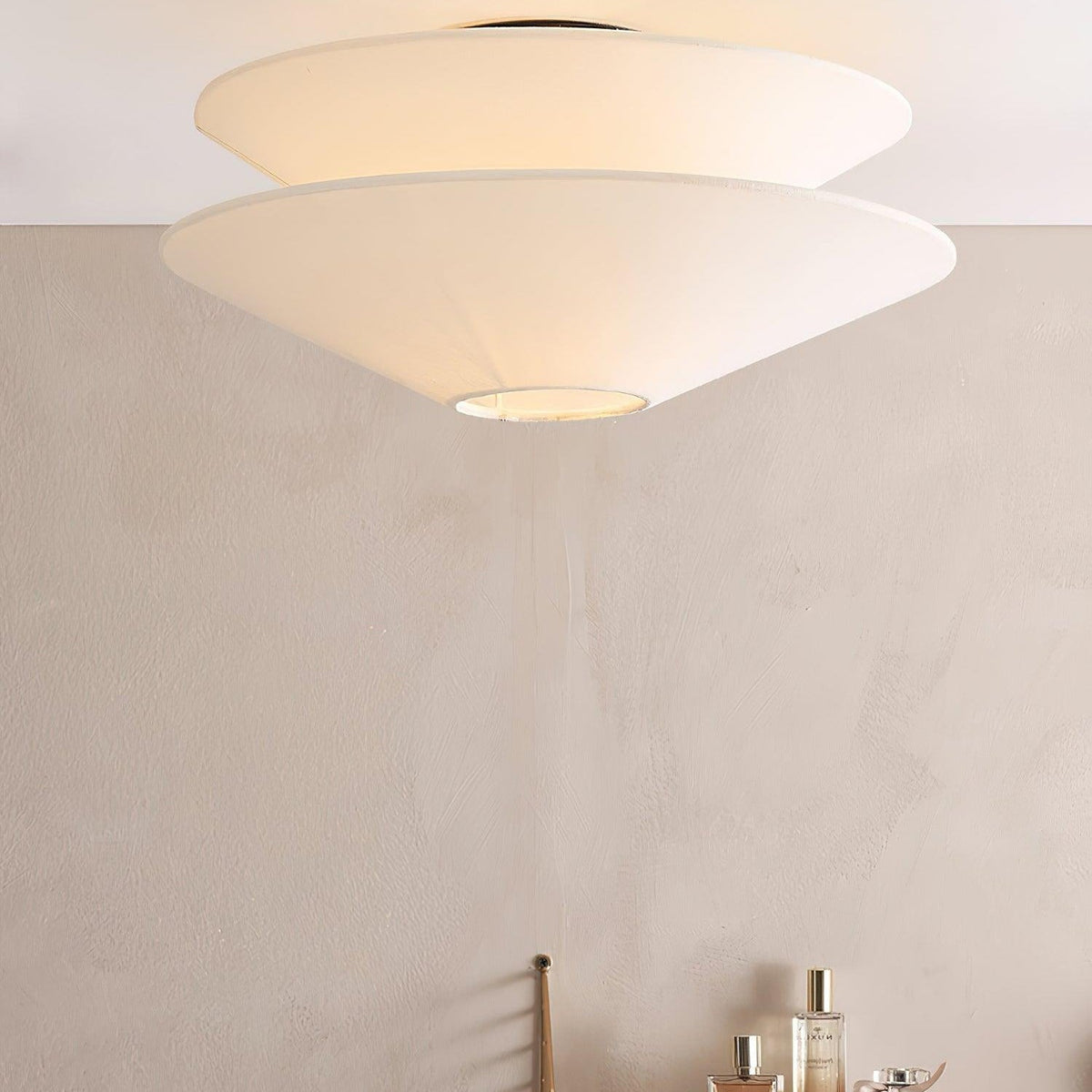 Darnelford Fabric Ceiling Light-Moonnatur