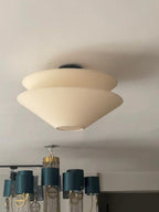Qorielle Fabric Ceiling Light-Moonnatur