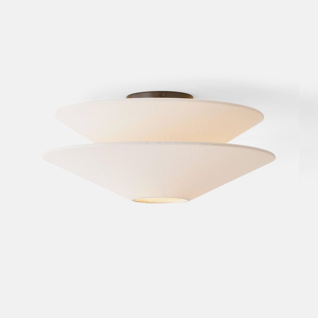 Qorielle Fabric Ceiling Light-Moonnatur