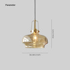 Hildendale Glass Pendant Light-Moonnatur