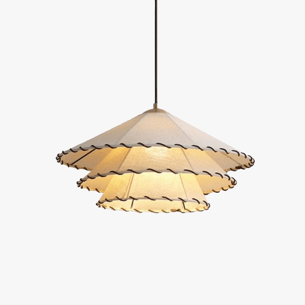 Cumberelis Fabric Pendant Light-Moonnatur