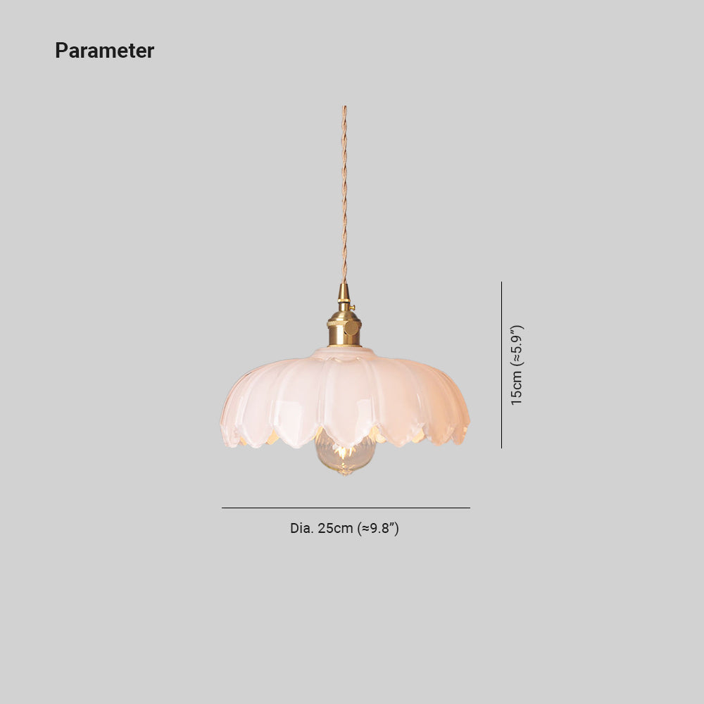 Torrenfield Glass Pendant Light-Moonnatur