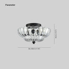 Edrenaelle Glass Ceiling Light-Moonnatur