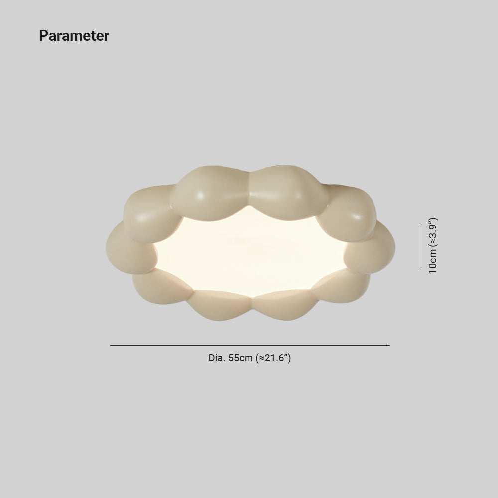 Breneliel Acrylic Ceiling Light-Moonnatur