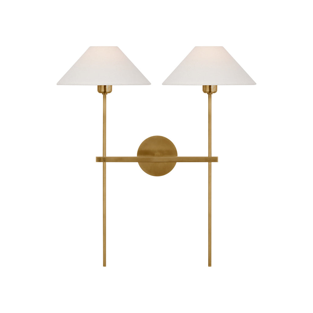 Whitenorie Fabric Wall Light-Moonnatur