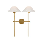 Whitenorie Fabric Wall Light-Moonnatur