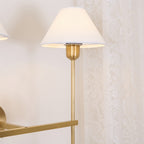 Whitenorie Fabric Wall Light-Moonnatur