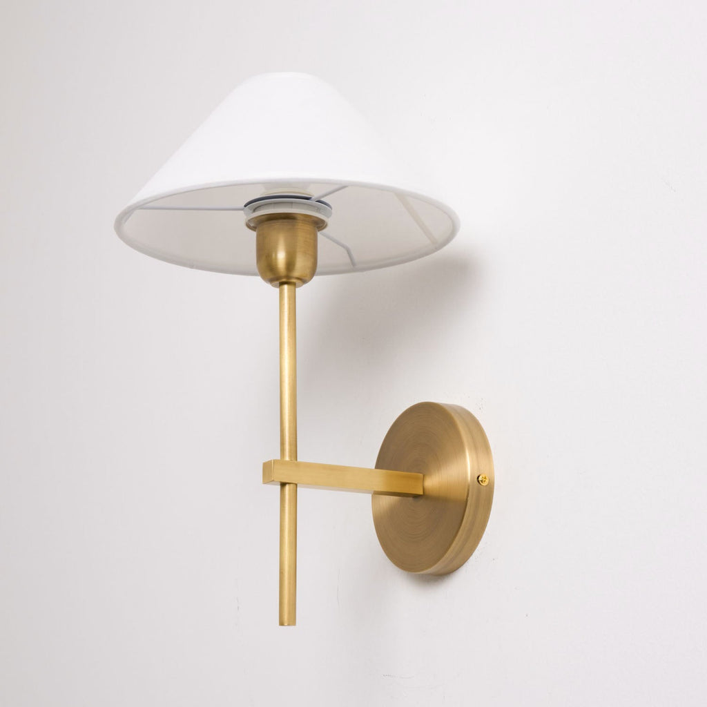 Whitenorie Fabric Wall Light-Moonnatur