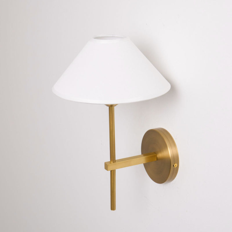 Whitenorie Fabric Wall Light-Moonnatur