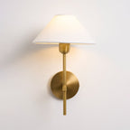 Whitenorie Fabric Wall Light-Moonnatur