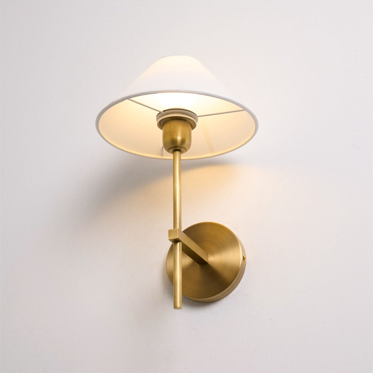 Whitenorie Fabric Wall Light-Moonnatur