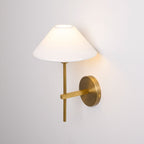 Whitenorie Fabric Wall Light-Moonnatur