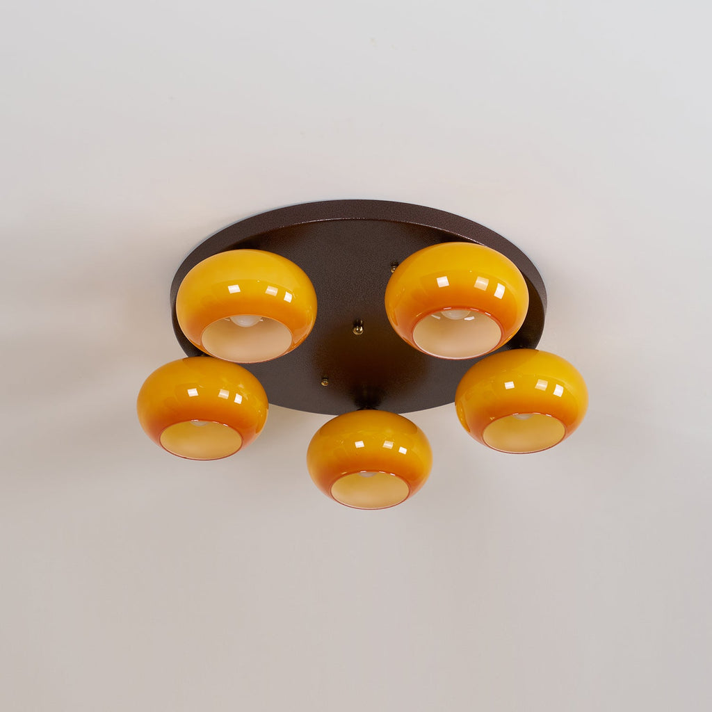 Yardenhill Glass Ceiling Light-Moonnatur