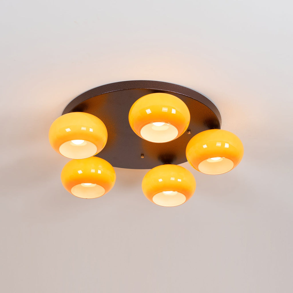 Yardenhill Glass Ceiling Light-Moonnatur