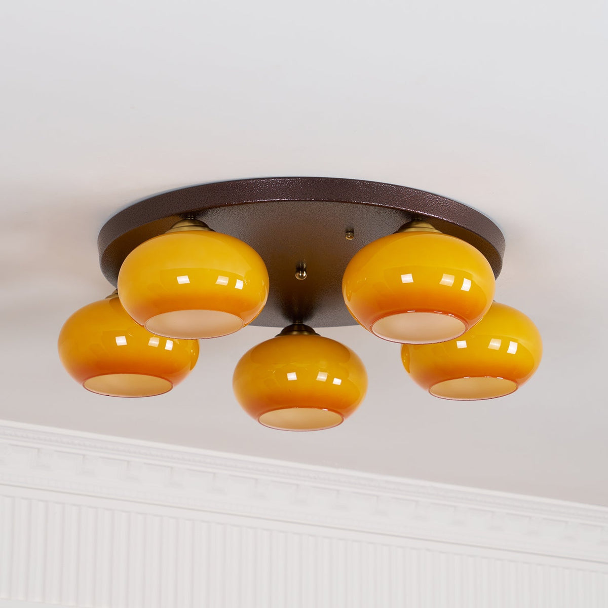 Yardenhill Glass Ceiling Light-Moonnatur
