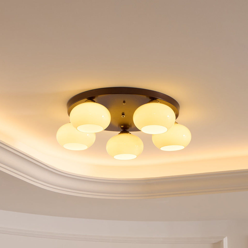 Yardenhill Glass Ceiling Light-Moonnatur