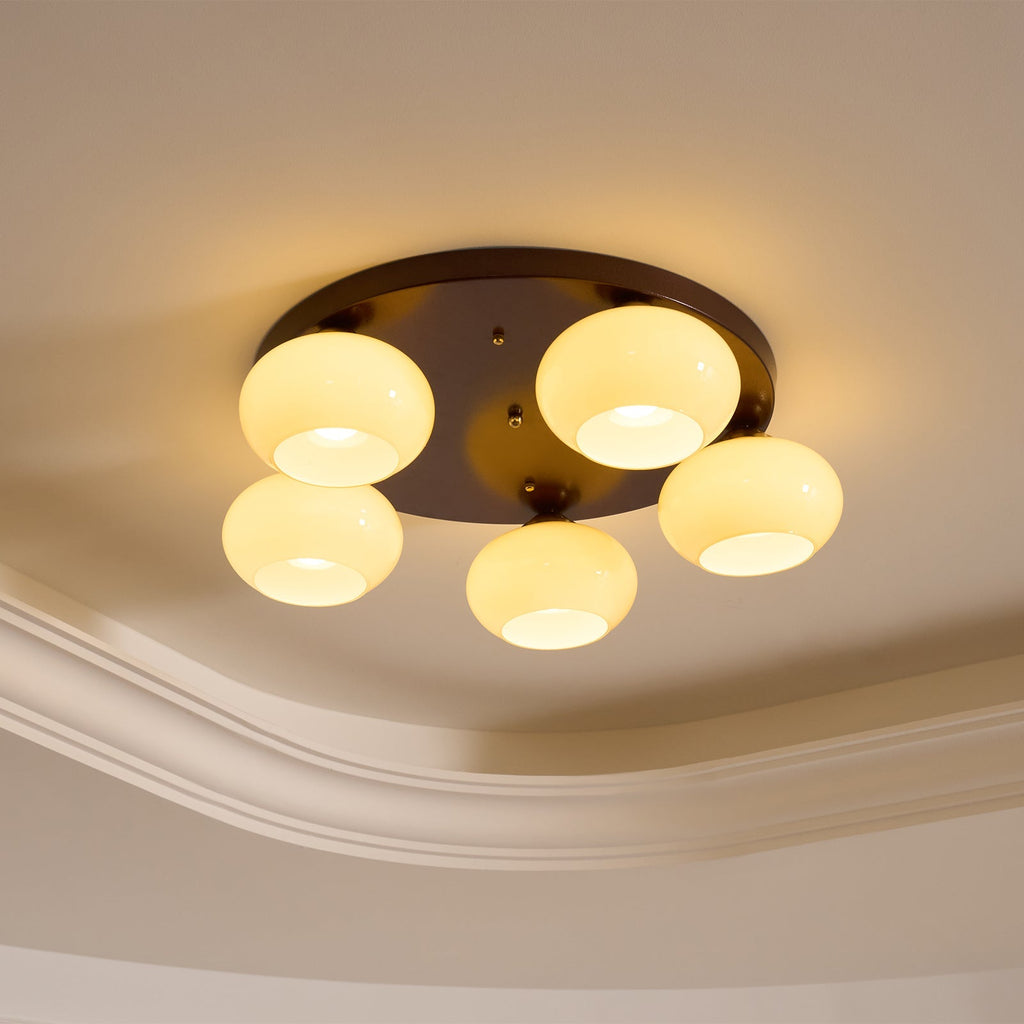Yardenhill Glass Ceiling Light-Moonnatur