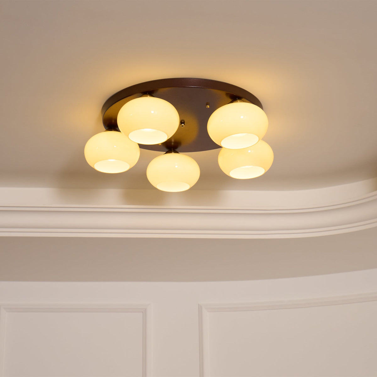 Yardenhill Glass Ceiling Light-Moonnatur