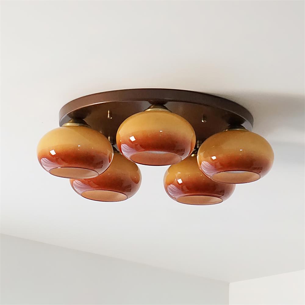 Yardenhill Glass Ceiling Light-Moonnatur