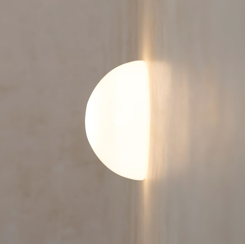 Larkwyn Glass Wall Light-Moonnatur