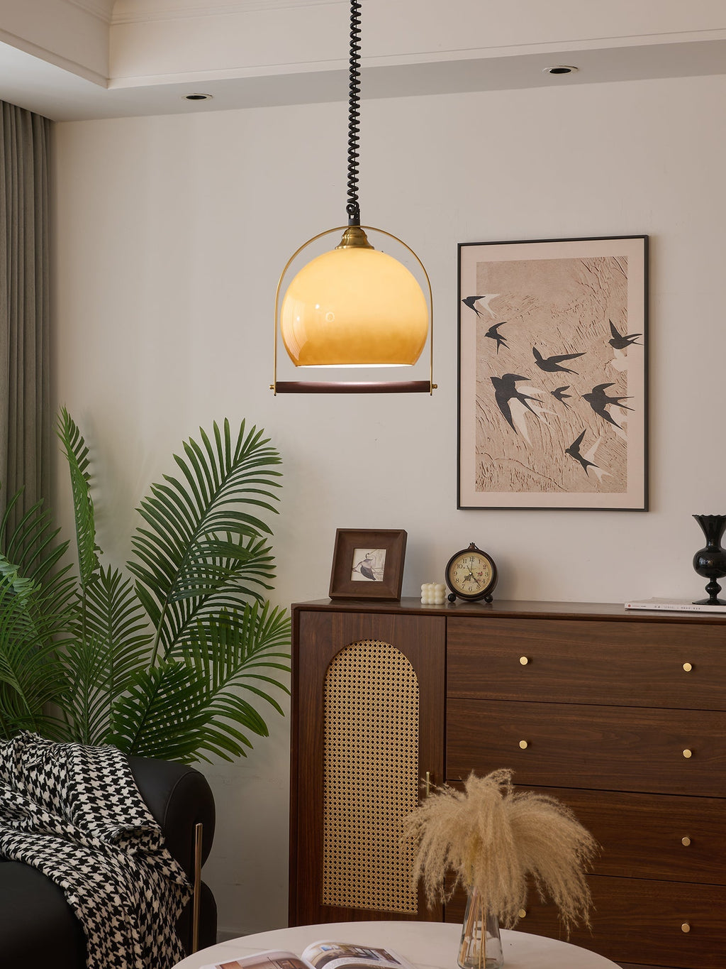 Osternera Glass Pendant Light-Moonnatur
