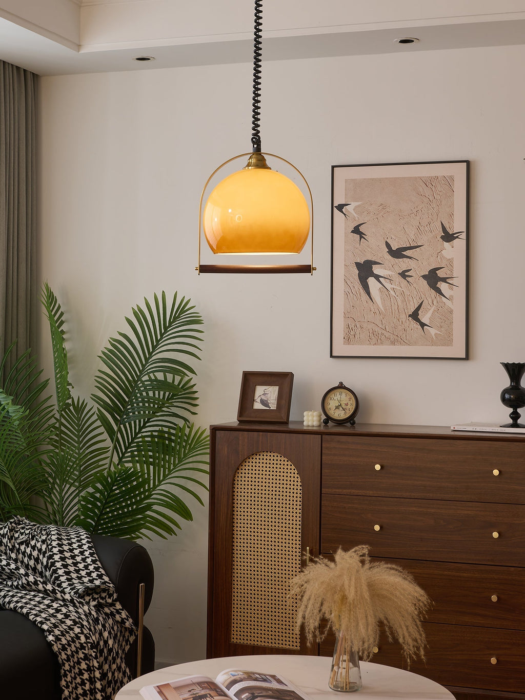Osternera Glass Pendant Light-Moonnatur