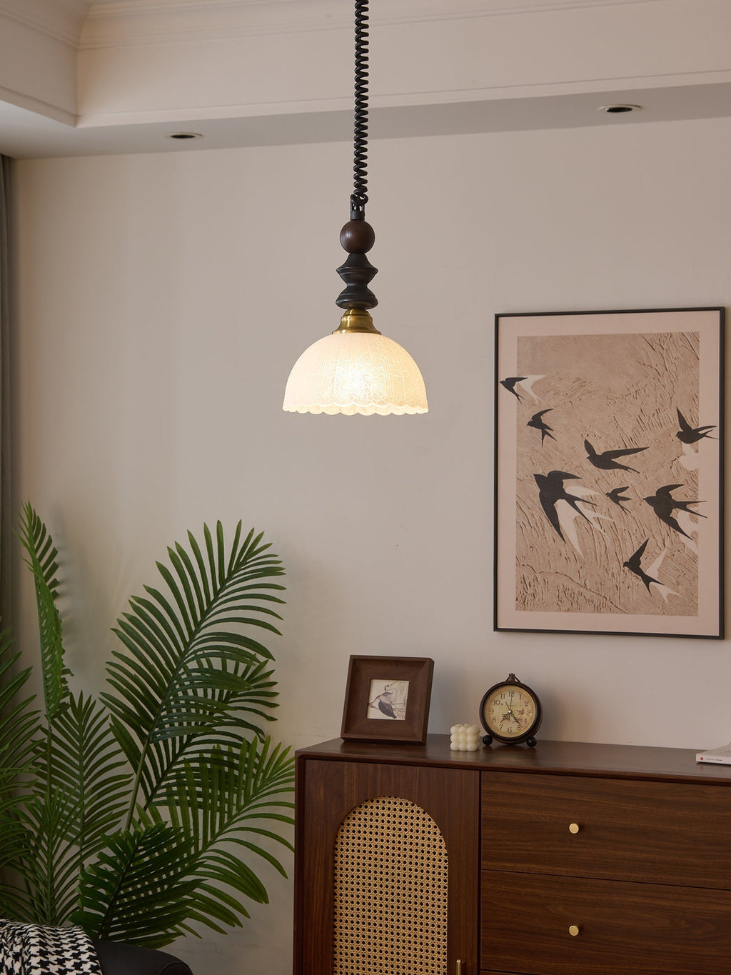 Osternera Glass Pendant Light-Moonnatur
