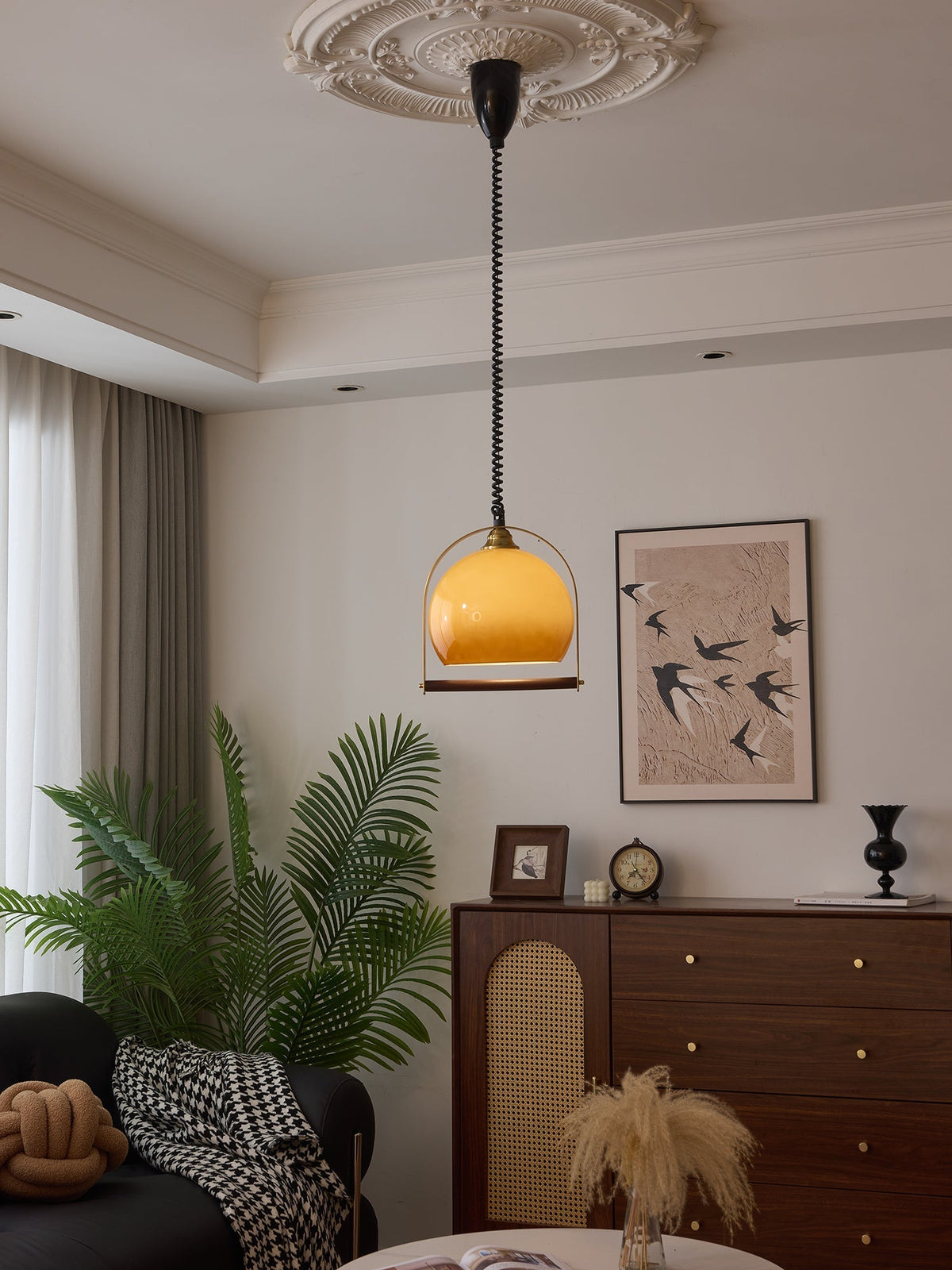 Osternera Glass Pendant Light-Moonnatur