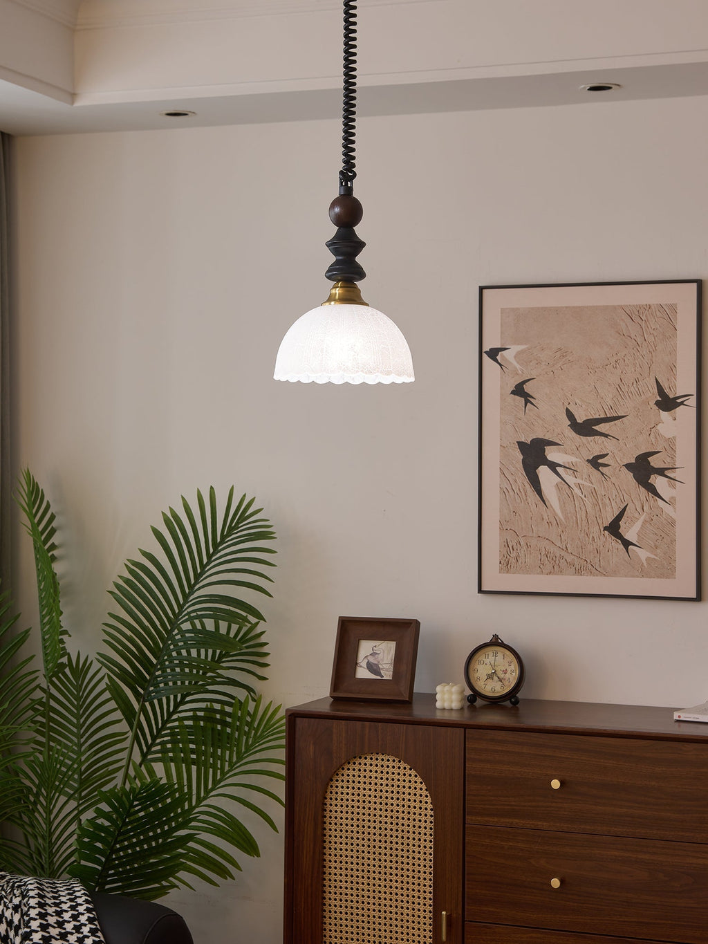Osternera Glass Pendant Light-Moonnatur