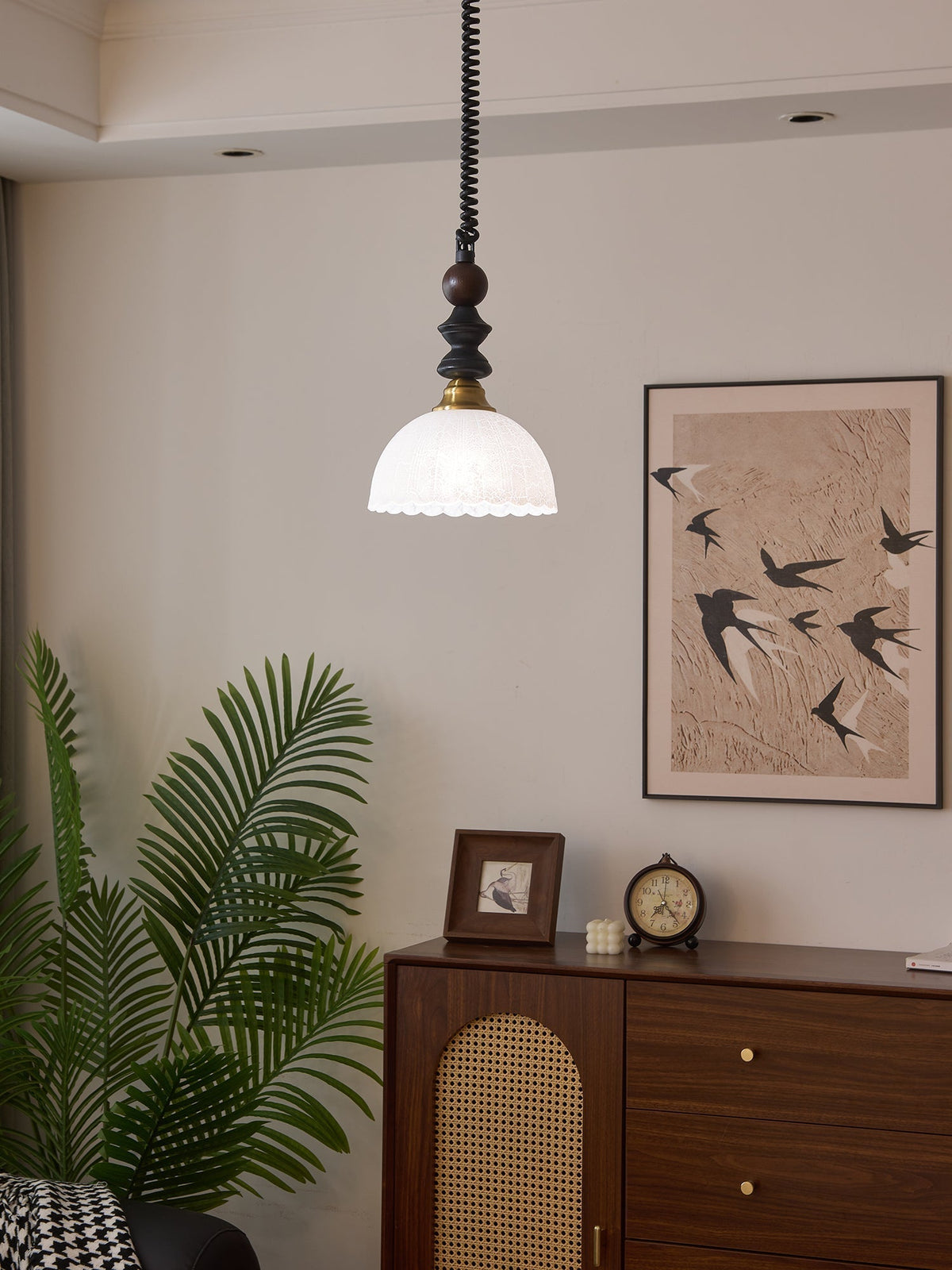 Osternera Glass Pendant Light-Moonnatur