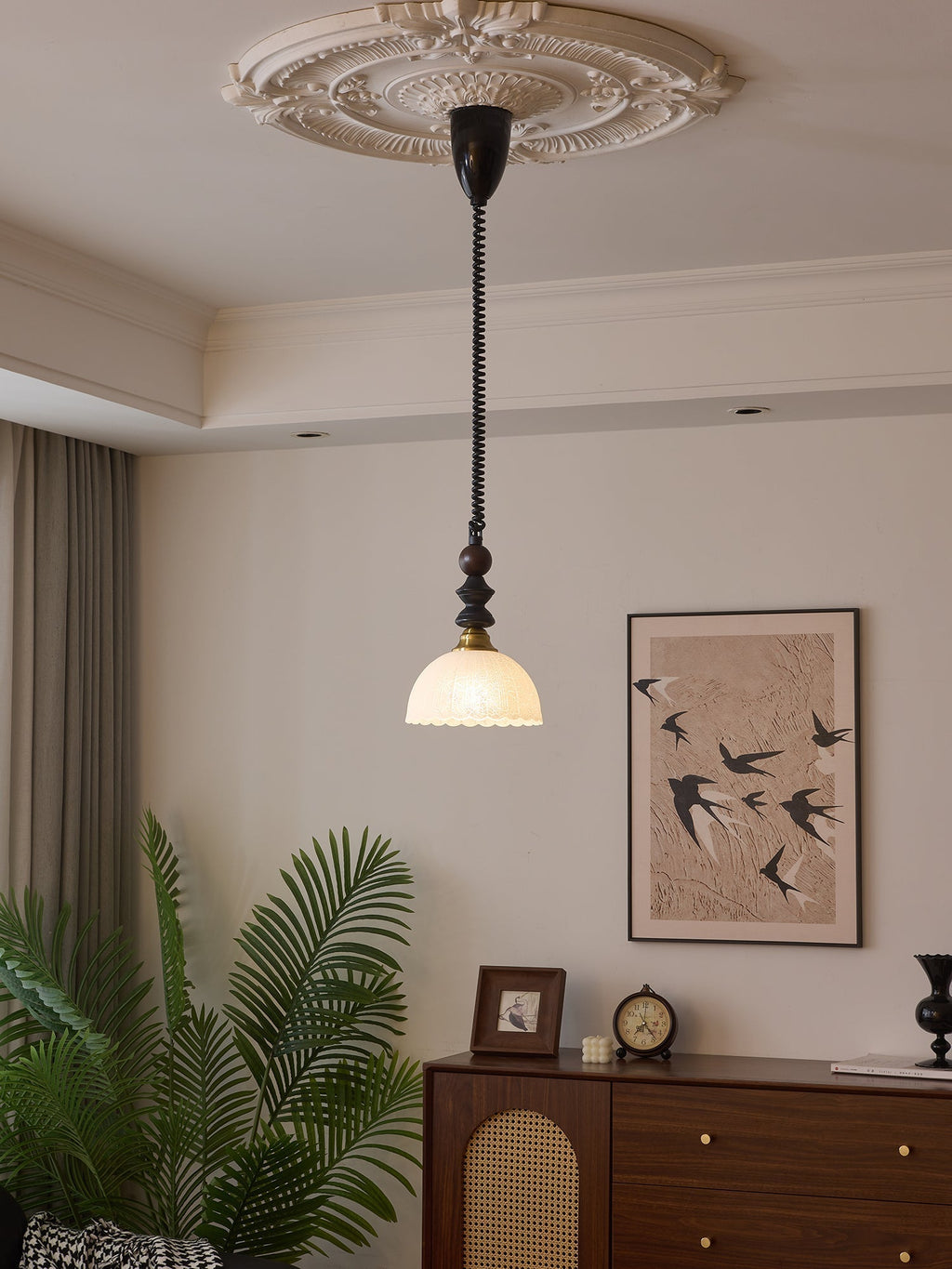 Osternera Glass Pendant Light-Moonnatur