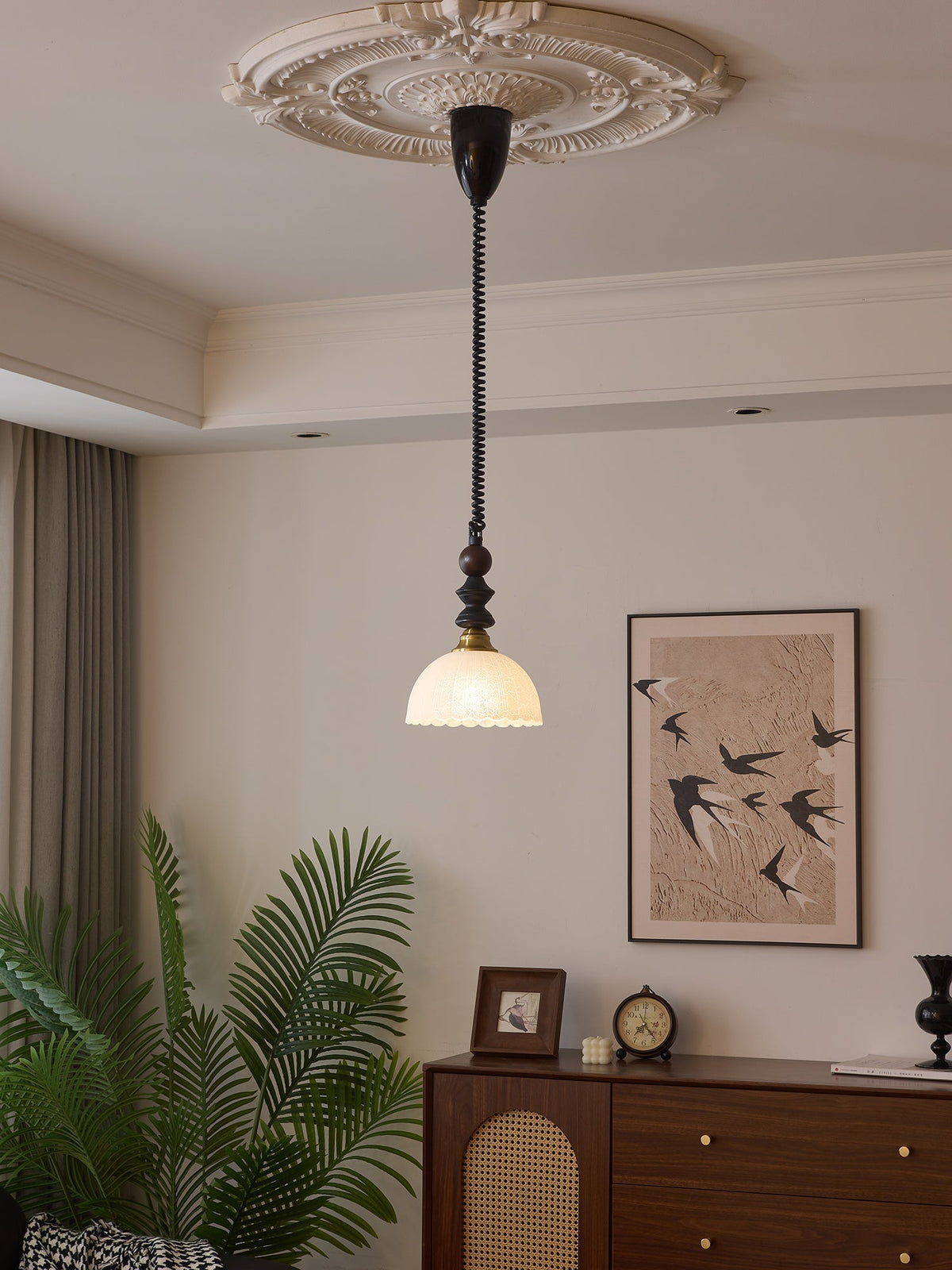 Osternera Glass Pendant Light-Moonnatur