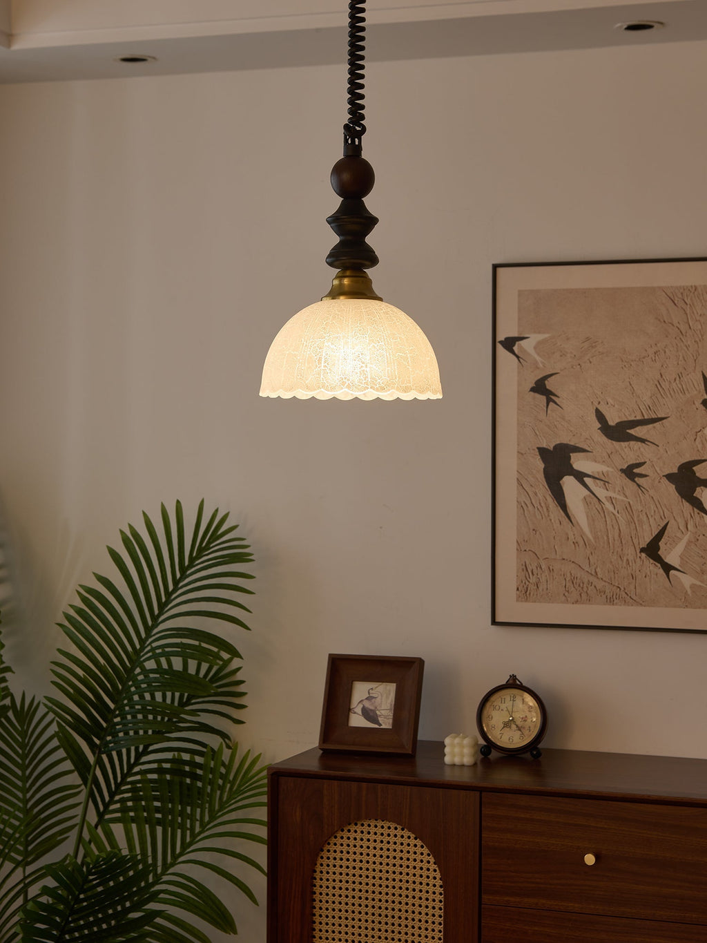 Osternera Glass Pendant Light-Moonnatur