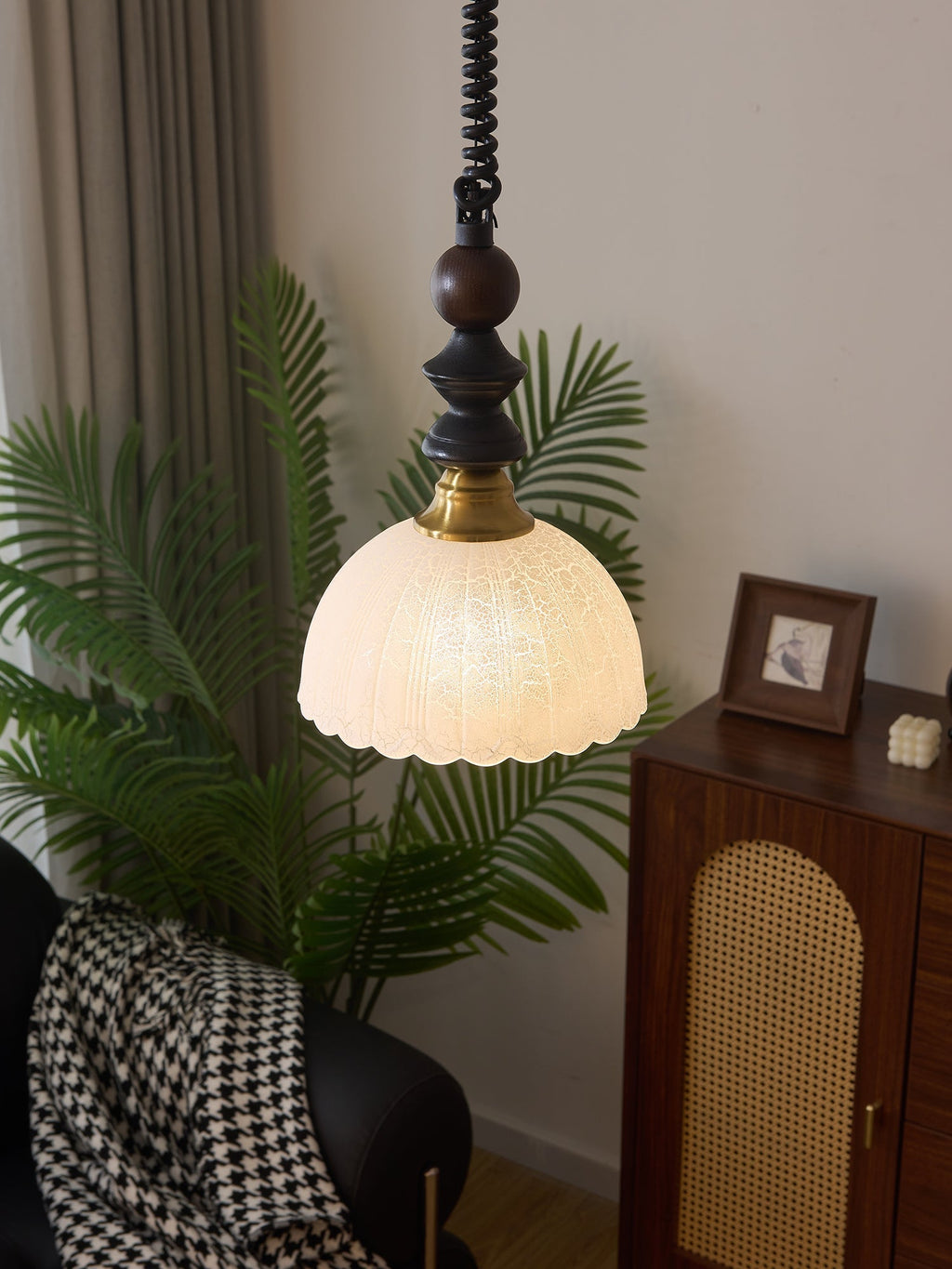 Osternera Glass Pendant Light-Moonnatur