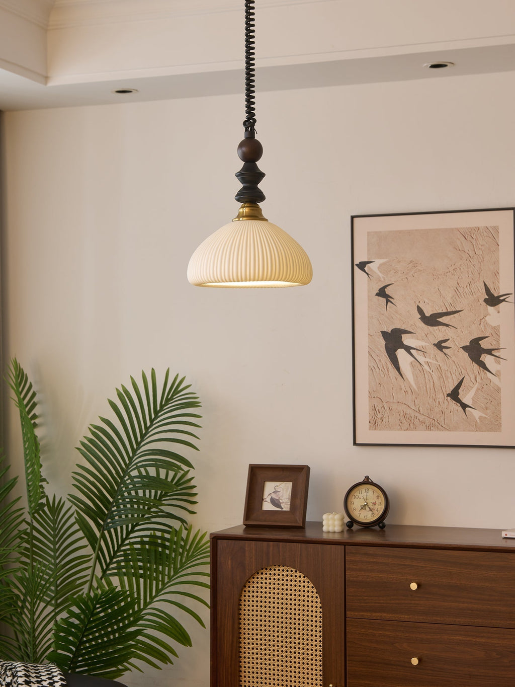 Osternera Glass Pendant Light-Moonnatur
