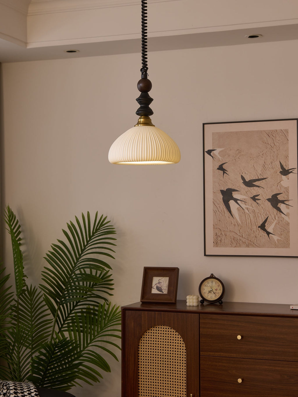 Osternera Glass Pendant Light-Moonnatur