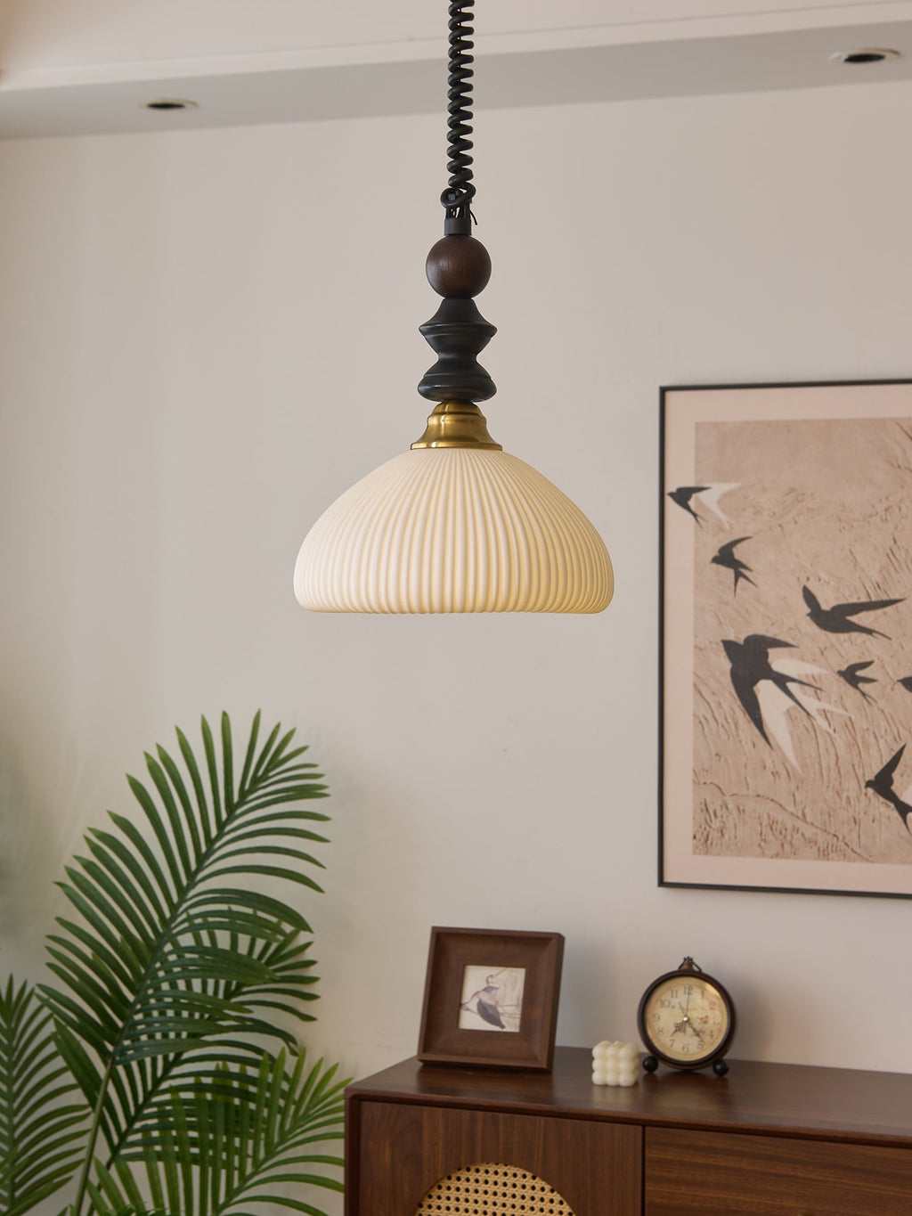 Osternera Glass Pendant Light-Moonnatur