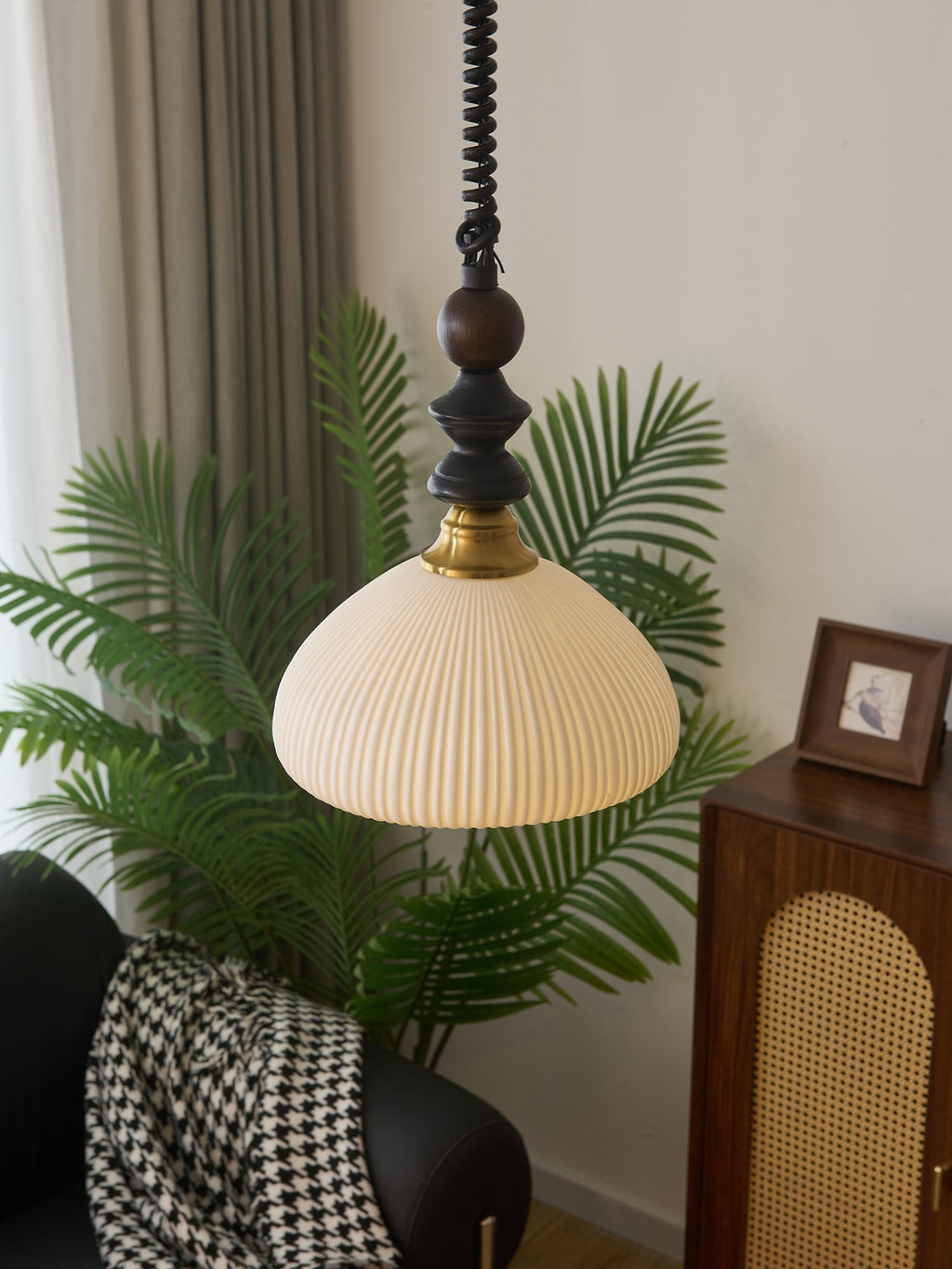 Osternera Glass Pendant Light-Moonnatur