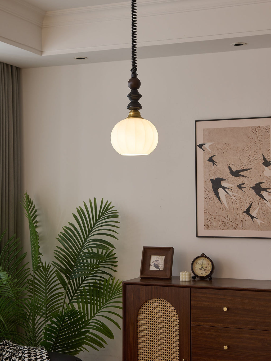 Osternera Glass Pendant Light-Moonnatur
