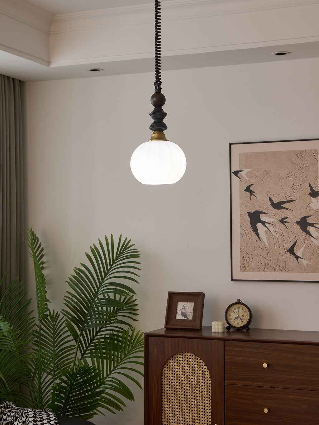 Osternera Glass Pendant Light-Moonnatur