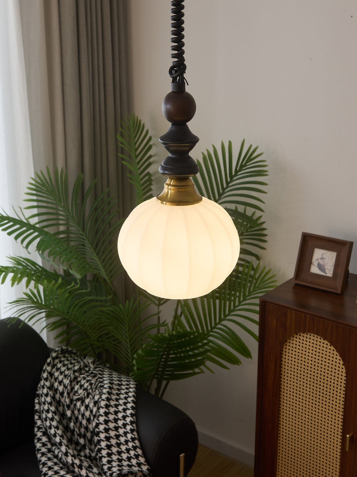 Osternera Glass Pendant Light-Moonnatur